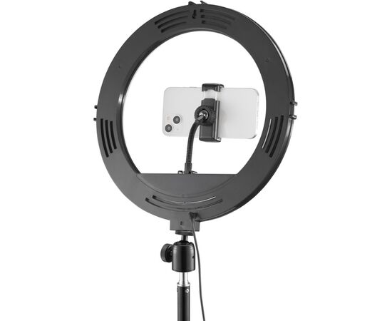 Набор блогера Hama Smartphone Tripod Steady-120 V2, 185см, Bluetooth, LED ring (00004659), изображение 12