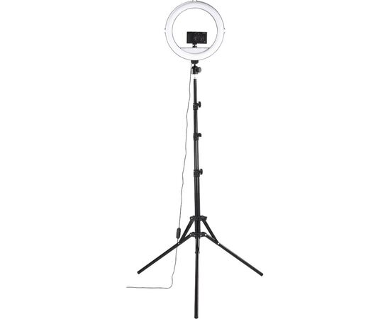 Набор блогера Hama Smartphone Tripod Steady-120 V2, 185см, Bluetooth, LED ring (00004659), изображение 6