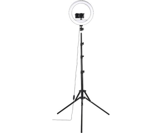 Набор блогера Hama Smartphone Tripod Steady-120 V2, 185см, Bluetooth, LED ring (00004659), изображение 7