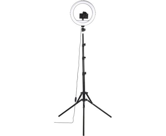 Набор блогера Hama Smartphone Tripod Steady-120 V2, 185см, Bluetooth, LED ring (00004659), изображение 8