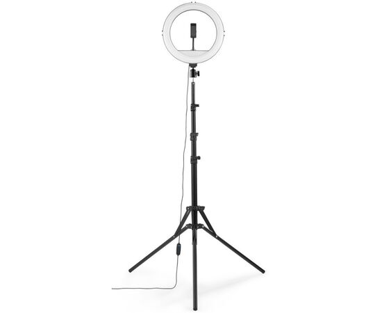 Набор блогера Hama Smartphone Tripod Steady-120 V2, 185см, Bluetooth, LED ring (00004659)