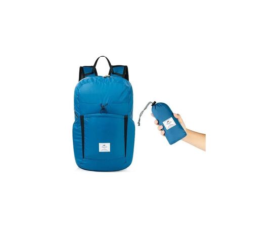 Рюкзак туристический Naturehike Ultralight NH17A017-B 22 л блакитний (6927595725108), изображение 2