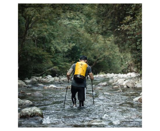 Рюкзак туристичний Naturehike водонепроникний NH21FSB04, 40л, жовтий (6927595788257), зображення 8