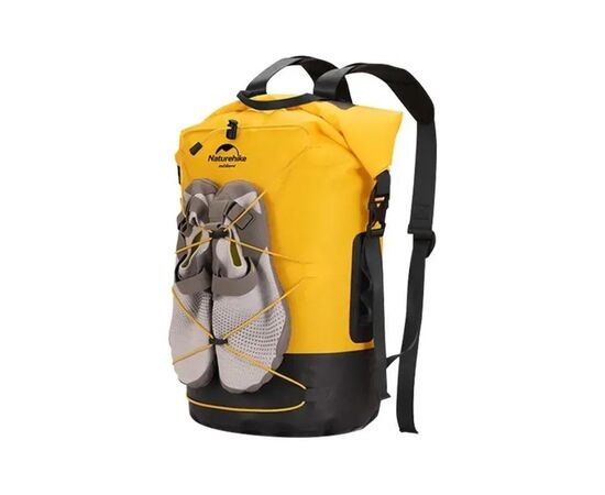 Рюкзак туристичний Naturehike водонепроникний NH21FSB04, 40л, жовтий (6927595788257)