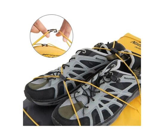 Рюкзак туристичний Naturehike водонепроникний NH21FSB04 40л бежевий (6927595788264), зображення 11