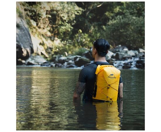 Рюкзак туристичний Naturehike водонепроникний NH21FSB04 40л бежевий (6927595788264), зображення 2