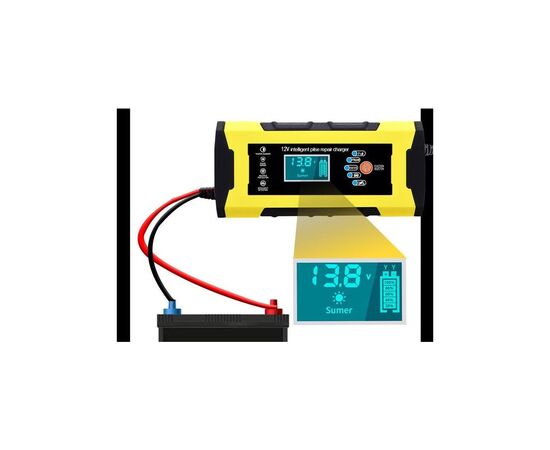 Зарядное устройство для автомобильного аккумулятора XoKo 12V10A з функцією відновлення АКБ (XK-CC12-10А), изображение 4