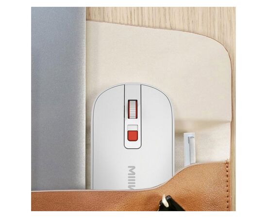 Мышка Xiaomi MiiiW Lite Wireless/Bluetooth White (MW23M21 White), изображение 3