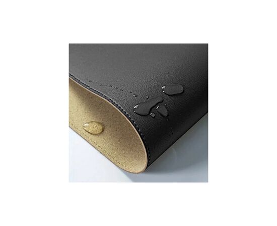 Коврик для мышки Xiaomi MiiiW Leather Cork M Black (MWMLV01-PMP01-M), изображение 3
