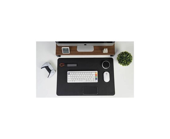 Коврик для мышки Xiaomi MiiiW Leather Cork M Black (MWMLV01-PMP01-M), изображение 5
