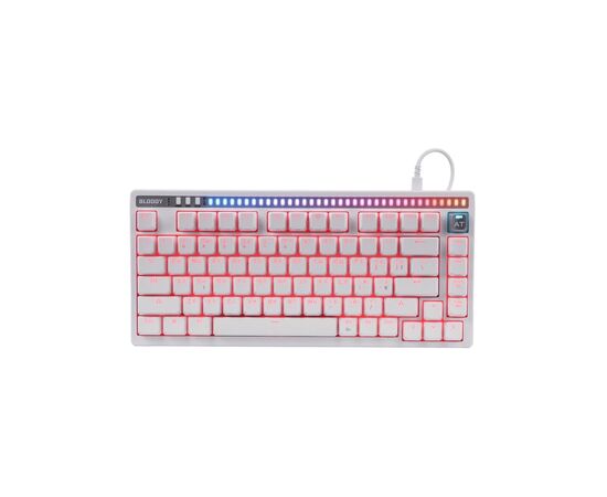 Клавіатура A4Tech Bloody AT75 USB RGB UA White (4711421002776)