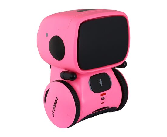 Интерактивная игрушка AT-Robot робот с голосовым управлением розовый, украинский (AT001-04-UKR), изображение 11