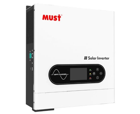 Сонячний інвертор Must PV18-2012ECO, 2000W, 12V (PV18-2012ECO), зображення 2