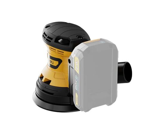 Шлифовальная машина Deli 20V, 125 мм (без АКБ та ЗП) (EDC891Z), изображение 4