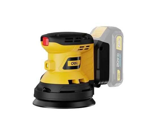 Шлифовальная машина Deli 20V, 125 мм (без АКБ та ЗП) (EDC891Z)