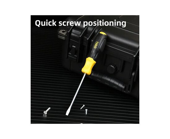 Отвертка Deli SL 3 х 150 (EDL6331501N), изображение 4