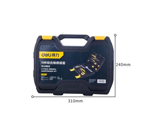 Набор инструментов Deli 11 шт. (DL5962), изображение 3