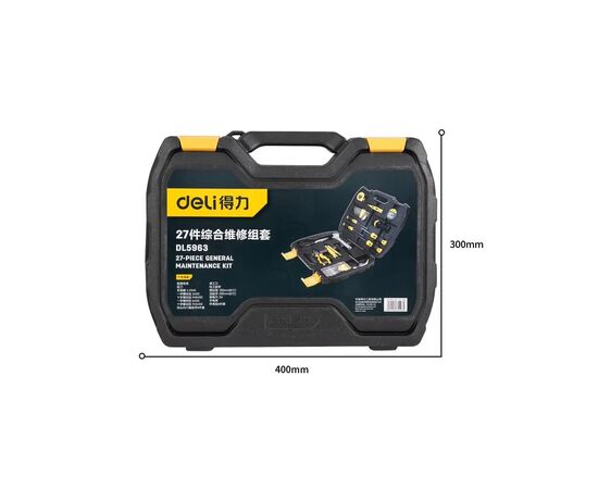 Набор инструментов Deli 27 шт. (DL5963), изображение 3