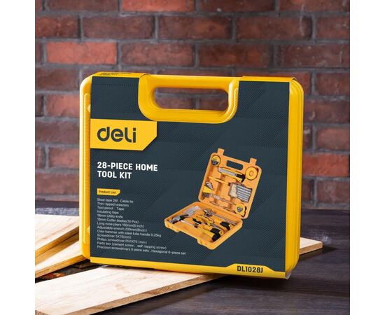 Набор инструментов Deli 28 шт. (EDL1028J), изображение 5