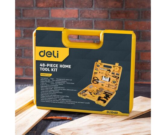 Набор инструментов Deli 48 шт. (EDL1048J), изображение 6