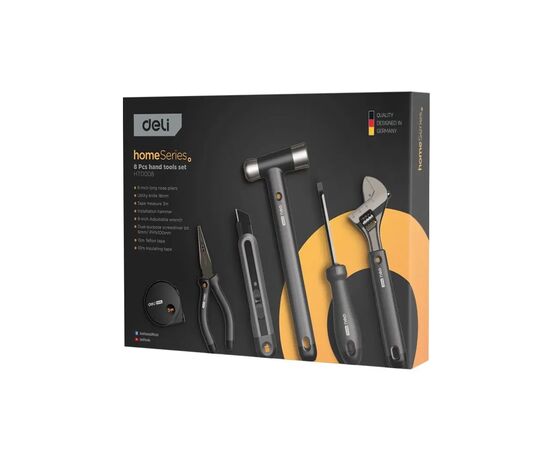 Набор инструментов Deli 8 шт. (HT0008), изображение 2