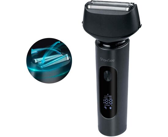 Электробритва Xiaomi ShowSee F602-GY Black (F602-GY), изображение 2