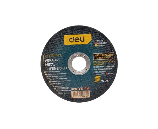 Круг отрезной Deli 125 x 1,2 мм (EDH-SZP125-E4)