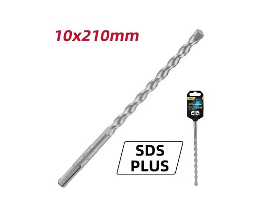 Бур Deli Sds Plus D10 x 210 мм (EDH-Y10210), зображення 2