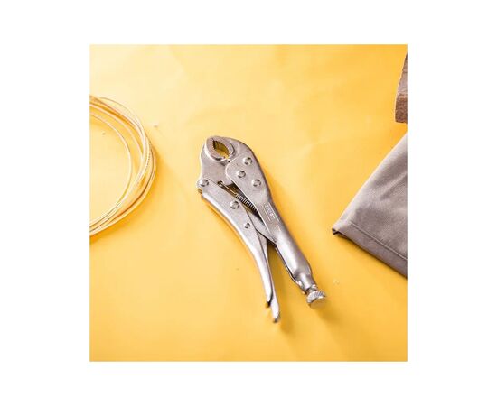 Плоскогубцы Deli изогнутые 10" (EDL2001), изображение 4