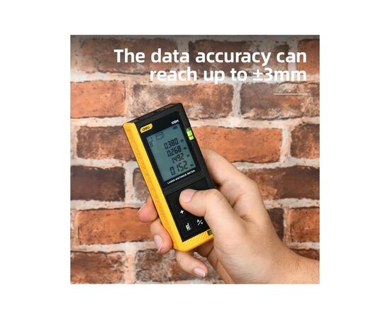 Лазерный дальномер Deli до 100 м (EDL4170), изображение 5
