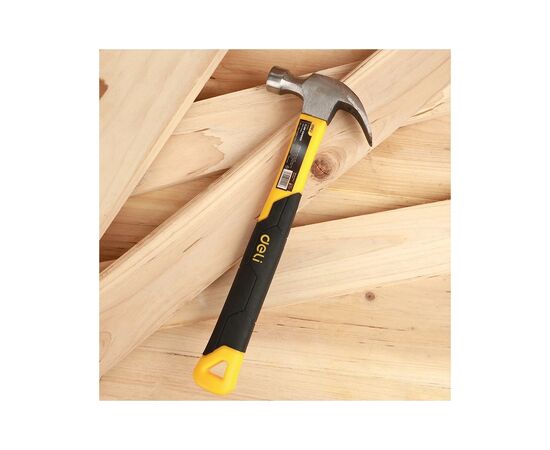 Молоток Deli столярний Carbon Steel 226 г (EDL5001), зображення 2