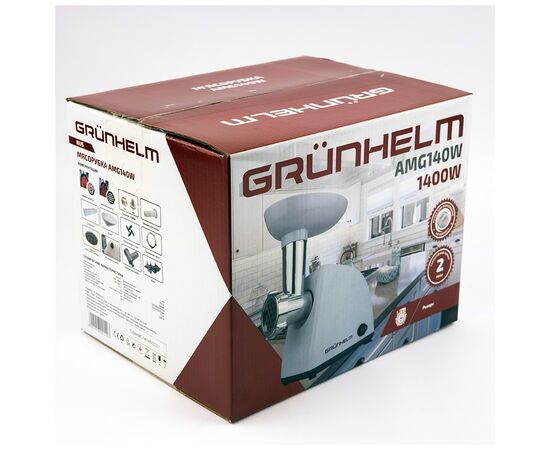 Мясорубка Grunhelm AMG140W, изображение 8