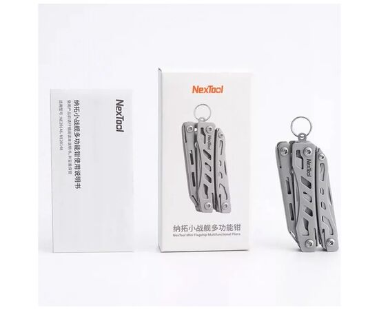 Мультитул NexTool Mini Flagship сірий (NE20146), зображення 12