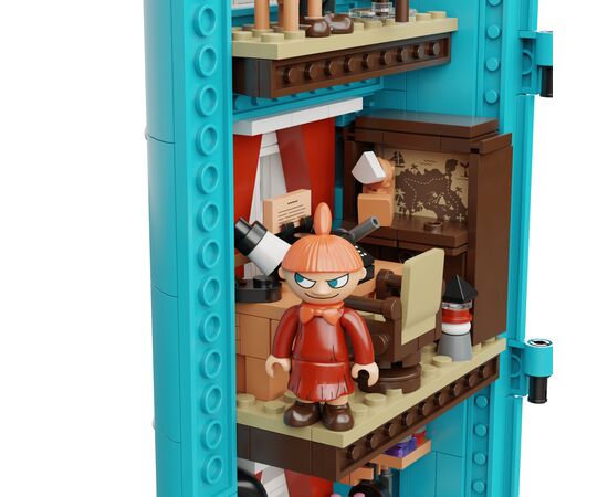 Конструктор Pantasy Moomin Домик Муми-троллей (87201), изображение 5