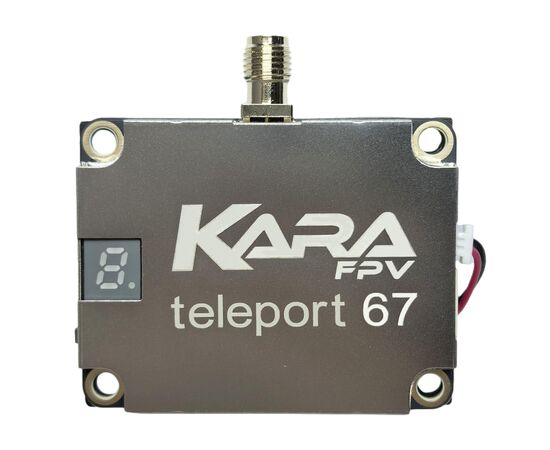 Видеопередатчик (VTX) KaraFPV Teleport67 4W 6.1-7.2G V1 (TX6704IV1)