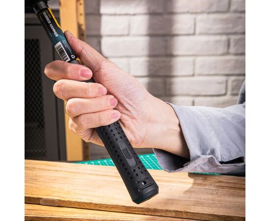 Киянка Deli со стальной ручкой 450 г, (EDL5616), изображение 4