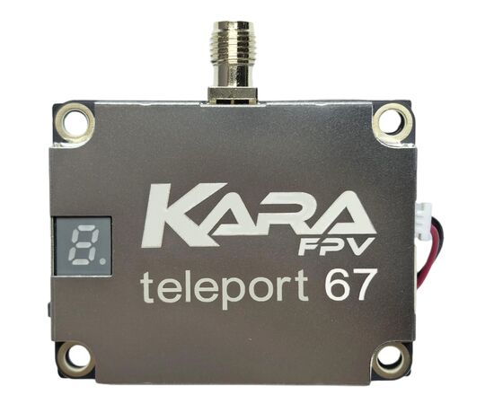Видеопередатчик (VTX) KaraFPV Teleport67 4W 6.1-7.2G V2 (TX6704IV2)