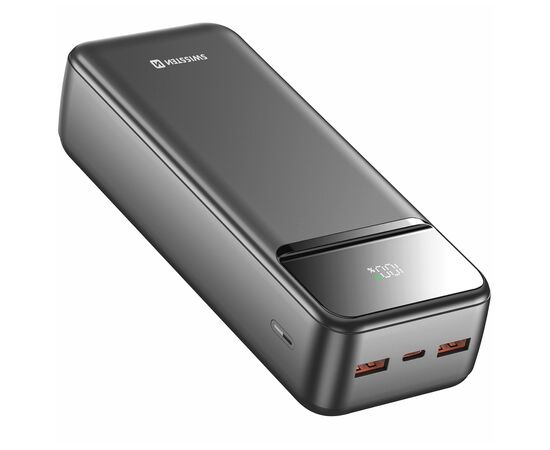 Батарея универсальная SWISSTEN 30000mAh POWER LINE II 22.5W PD QC Black (8595217490635)