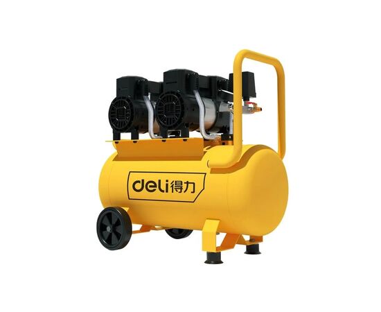 Компрессор Deli безмасляный 50 Л/1300 Вт x 2 (DL-WKY50-W1)