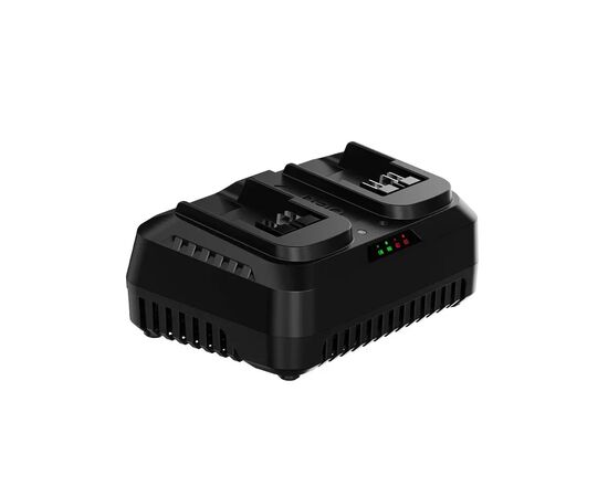 Зарядное устройство для аккумуляторов инструмента Deli на 2 аккумулятора 20В, 4A (EDE-CD20D4), изображение 3