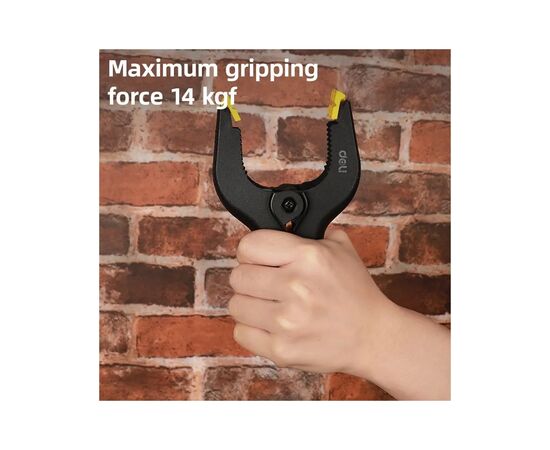 Струбцина Deli зажимная #6 (EDL110006), изображение 2