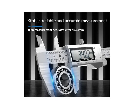 Штангенциркуль Deli 150 мм (EDL91150), зображення 3