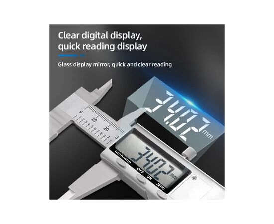 Штангенциркуль Deli 150 мм (EDL91150), зображення 4