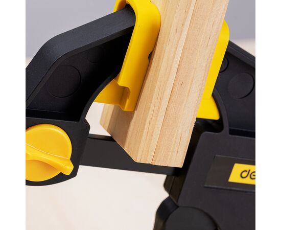 Струбцина Deli быстрозажимная 18 см (EDL110118), изображение 2