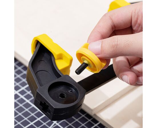 Струбцина Deli быстрозажимная 18 см (EDL110118), изображение 6