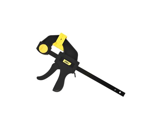 Струбцина Deli быстрозажимная 15 см (EDL110106)