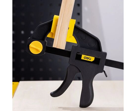 Струбцина Deli быстрозажимная 30 см (EDL110112), изображение 4