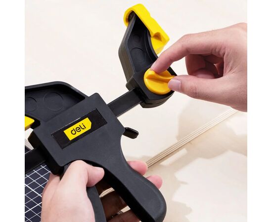 Струбцина Deli быстрозажимная 30 см (EDL110112), изображение 7