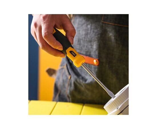 Отвертка Deli шлицевая 6 x 100 мм (DL6361001), изображение 3