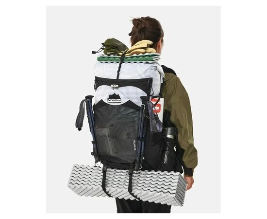 Рюкзак туристичний Naturehike Helium CNK2450XB016, 40 л, білий, L (6927595796979), зображення 12